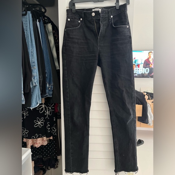 Agolde Denim - A Gold E - Cherie High Rise - Spatial